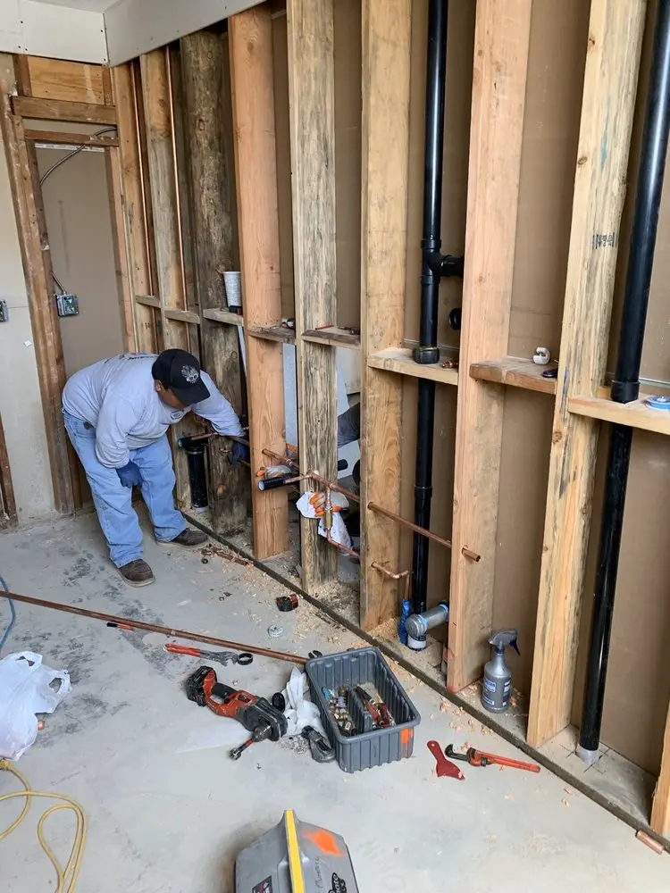 Commercial rough-in plumbing for Gas Line Repair in Ridley Park